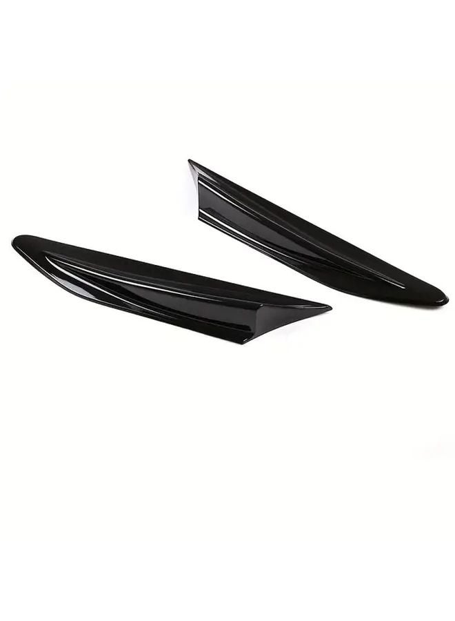 Subaru BRZ Side Fender Blade ABS Modified Accessory Decorative Stickers Piano Black - Image 3